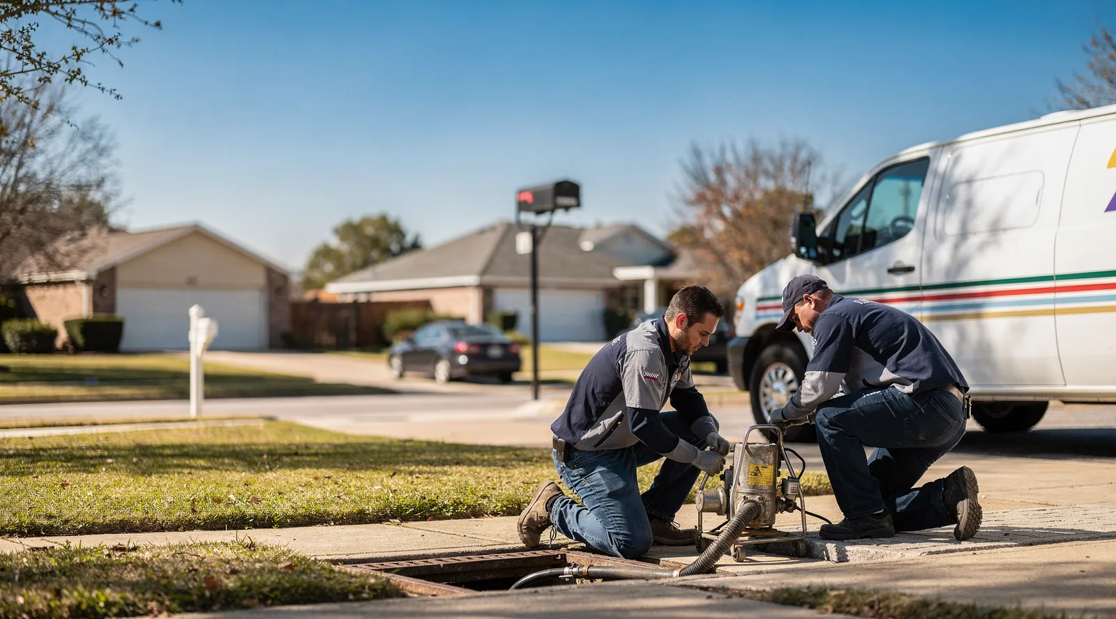 Drain Cleaning in Garciasville, TX near me